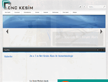 Tablet Screenshot of cnckesimantalya.com